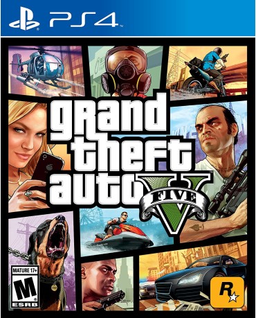 GRAND THEFT AUTO V (GTA V) - PS4 NEW GAME