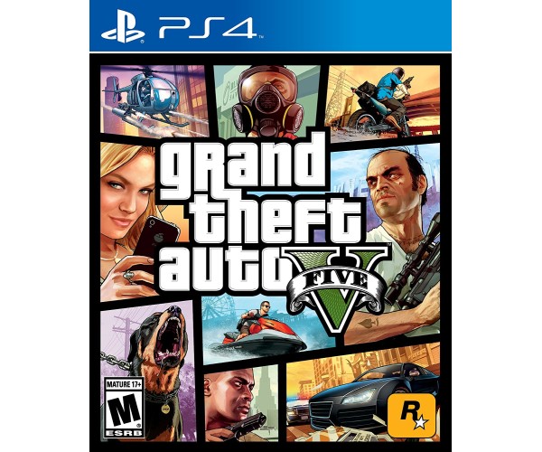 GRAND THEFT AUTO V (GTA V) - PS4 NEW GAME