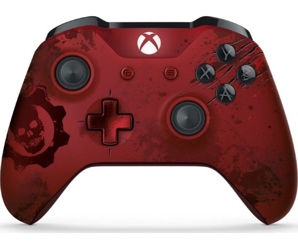 Microsoft Xbox One Wireless Controller - Gears of War 4 - Crimson Omen