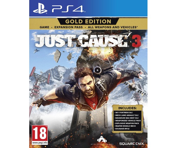 JUST CAUSE 3 GOLD EDITION - PS4 GAME