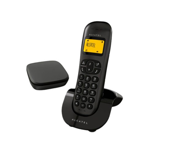 Ασύρματο Τηλέφωνο Alcatel C250 Invisibase – Μαύρο
