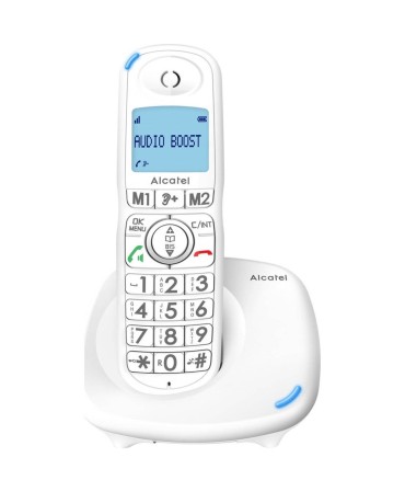 Ασύρματο Τηλέφωνο  Alcatel XL575 (Μεγάλα Πλήκτρα) – Λευκό