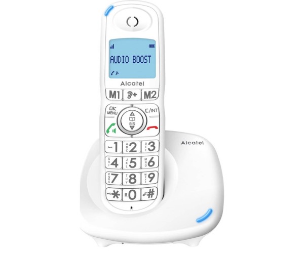 Ασύρματο Τηλέφωνο  Alcatel XL575 (Μεγάλα Πλήκτρα) – Λευκό