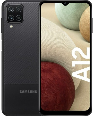 Samsung Galaxy A12 (6.5") 4G - 4GB/128GB Dual SIM - SM-A125F Black EU