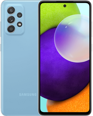 Samsung Galaxy A52 (6.5’’) 5G - 8GB/256GB Dual SIM – Awesome Blue EU