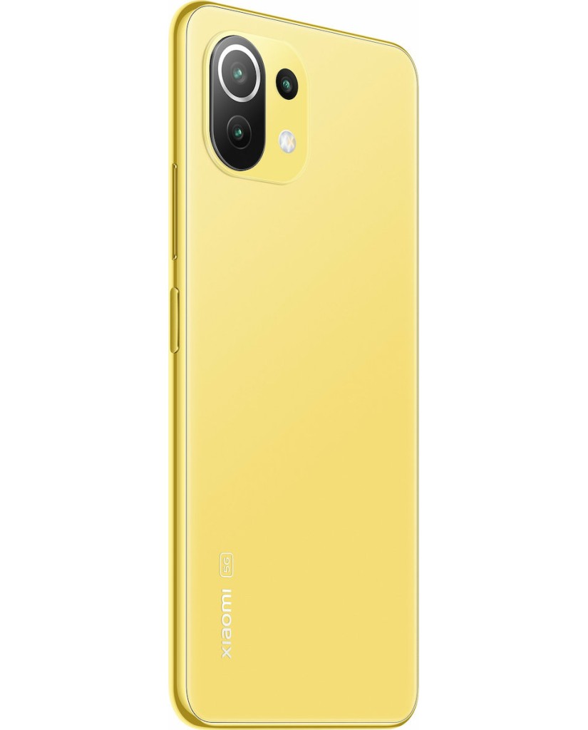 Xiaomi Mi 11 Lite (6.55'') 5G - 6GB/128GB Dual SIM - Citrus Yellow (Ελληνικό Menu-Global Version) EU