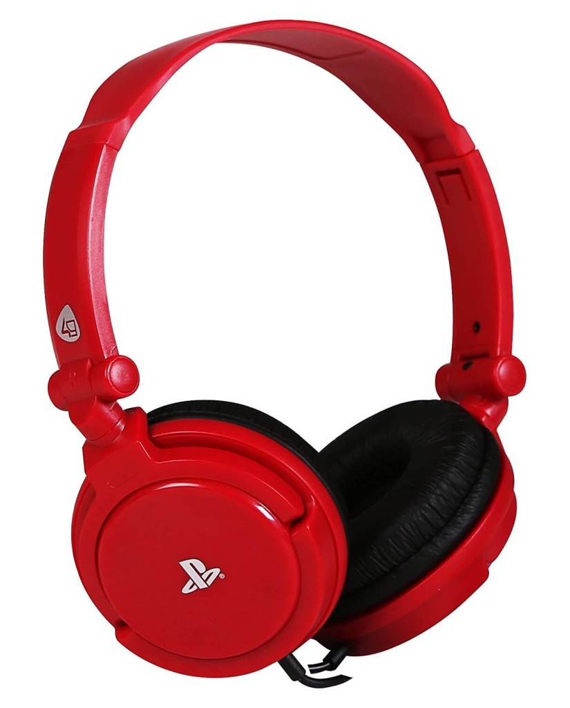 Headset 4Gamers PRO4-10 Stereo Gaming Ακουστικά Wired Red - PS4 / PS Vita - Κόκκινο