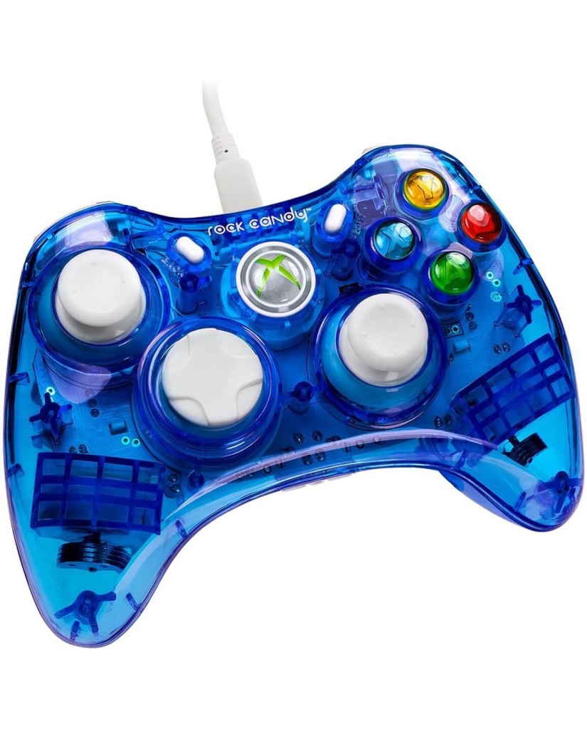 Ενσύρματο Χειριστήριο Xbox 360 & PC Rock Candy - Blueberry Boom