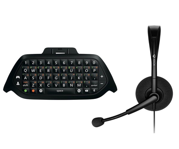 Microsoft Xbox One Chatpad with Chat Headset - Πληκτρολόγιο και Ακουστικά για Xbox One