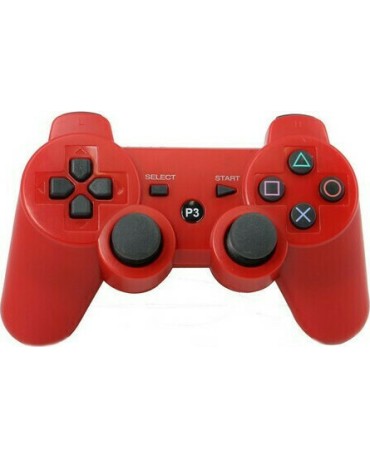 Doubleshock Ασύρματο Gamepad για PS3 - Κόκκινο