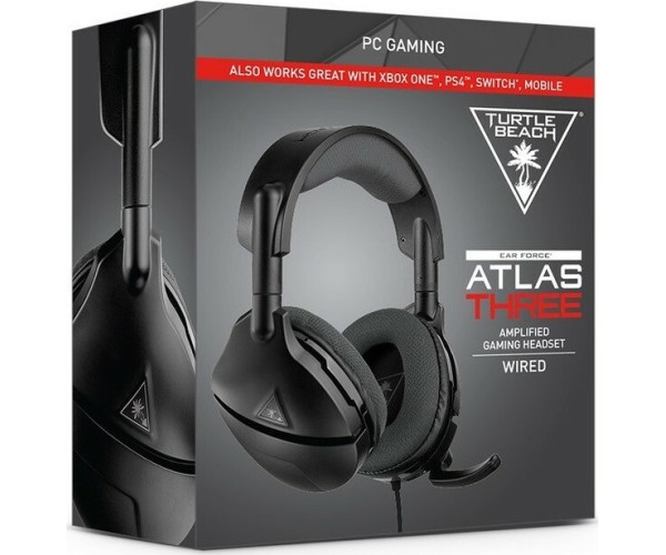 Gaming Headset Turtle Beach Atlas Three Over Ear Για PC/MOBILE/PS4/XBOX ONE/SWITCH