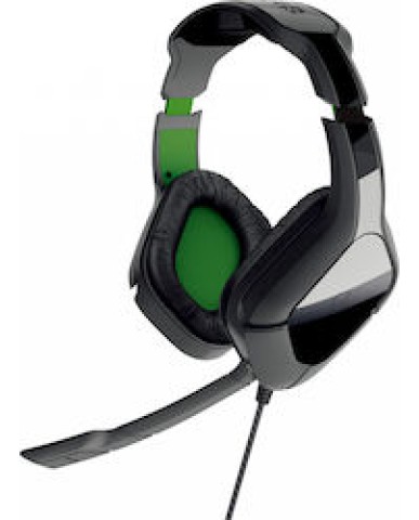 GIOTECK HC-X1 STEREO GAMING HEADSET ΓΙΑ XBOX ONE - ΜΑΥΡΟ/ΠΡΑΣΙΝΟ