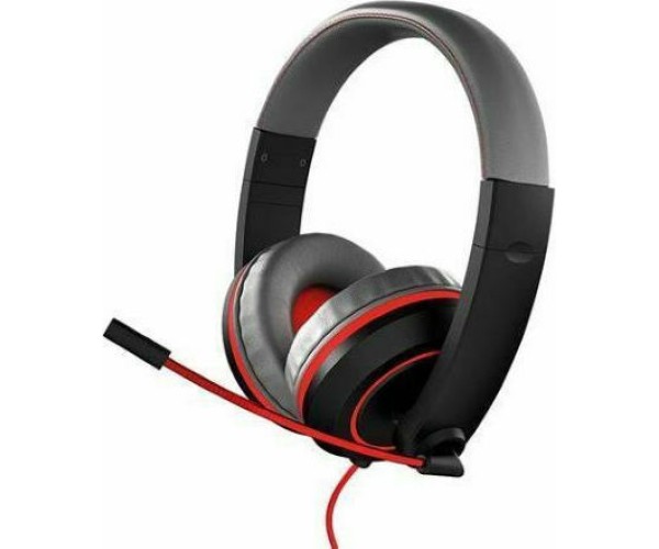 Gioteck Stereo Headset Wired XH-100S (PC/MAC/PS4/XBOX ONE/SWITCH) - Black/Grey/Red