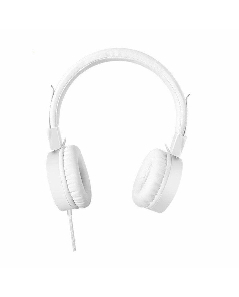 Στερεοφωνικά Ακουστικά Gorsun GS-782 με Μικρόφωνο και Ρύθμιση Έντασης Ήχου - Λευκό