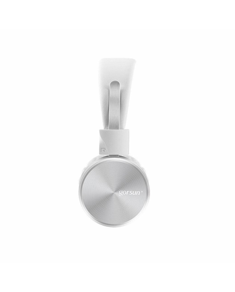 Στερεοφωνικά Ακουστικά Gorsun GS-782 με Μικρόφωνο και Ρύθμιση Έντασης Ήχου - Λευκό