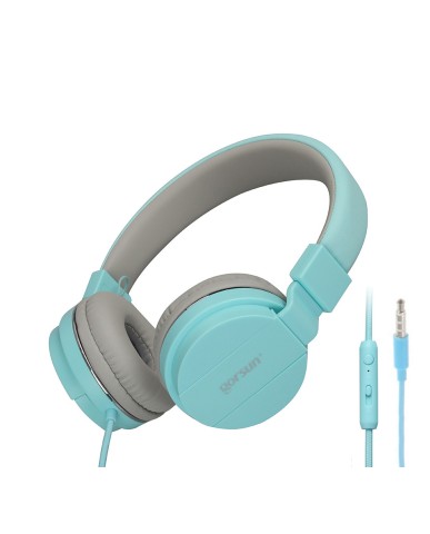 Ακουστικά με Μικρόφωνο GORSUN GS-779 Συμβατά με PS4/MP3/PC/Tablet/Laptop/iPad/iPod/Κινητά Τηλέφωνα - Πράσινο