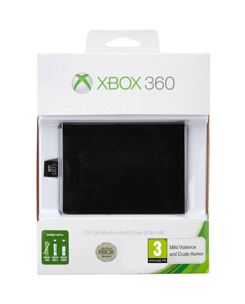 MICROSOFT XBOX 360 SLIM OFFICIAL HARD DRIVE - ΕΣΩΤΕΡΙΚΟΣ ΣΚΛΗΡΟΣ ΔΙΣΚΟΣ 500GB