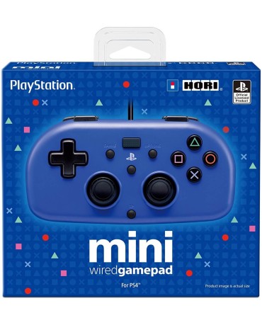 Hori Mini Wired Gamepad - Χειριστήριο PS4 - Μπλε