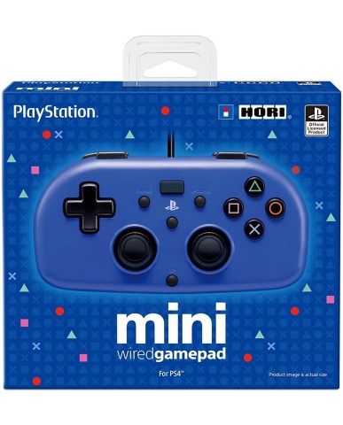 Hori Mini Wired Gamepad - Χειριστήριο PS4 - Μπλε