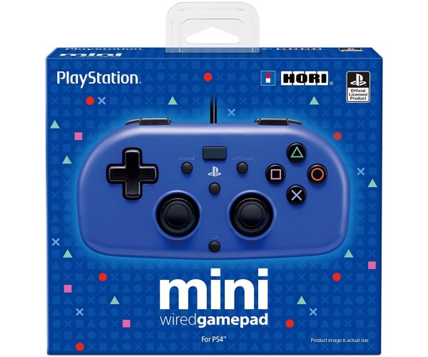Hori Mini Wired Gamepad - Χειριστήριο PS4 - Μπλε