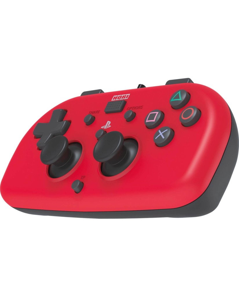 Hori Mini Wired Gamepad - Χειριστήριο PS4 - Κόκκινο