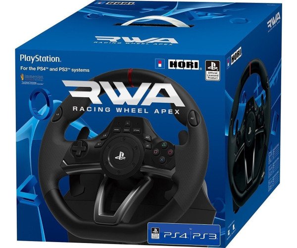 HORI RACING WHEEL APEX - ΤΙΜΟΝΙΕΡΑ ΓΙΑ PS3 / PS4 / PC