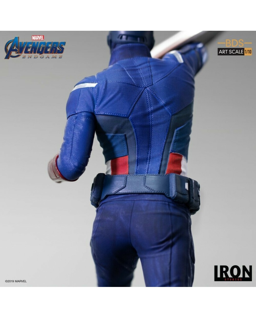 Iron Studios Marvel Avengers 4 Endgame: Captain America Φιγούρα Αγαλματίδιο ύψους 21εκ. σε Κλίμακα 1:10