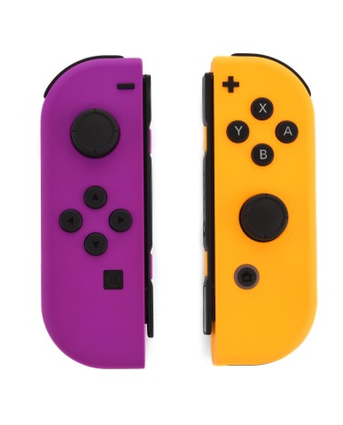 Ασύρματο & Ενσύρματο Gamepad Joy-Con για Switch Μωβ/Πορτοκαλί oem