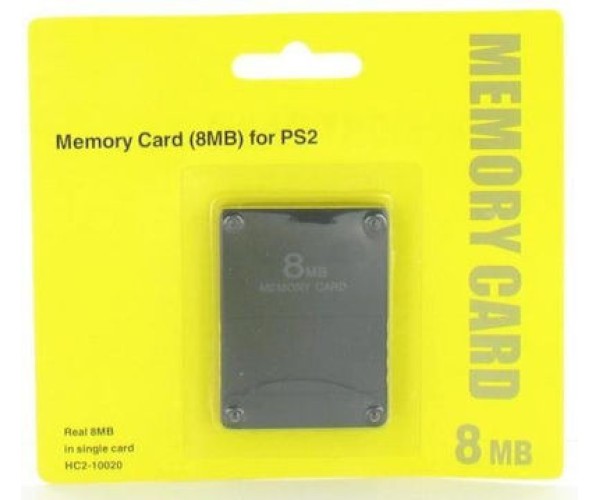 MEMORY CARD - ΚΑΡΤΑ ΜΝΗΜΗΣ 8MB ΓΙΑ PS2