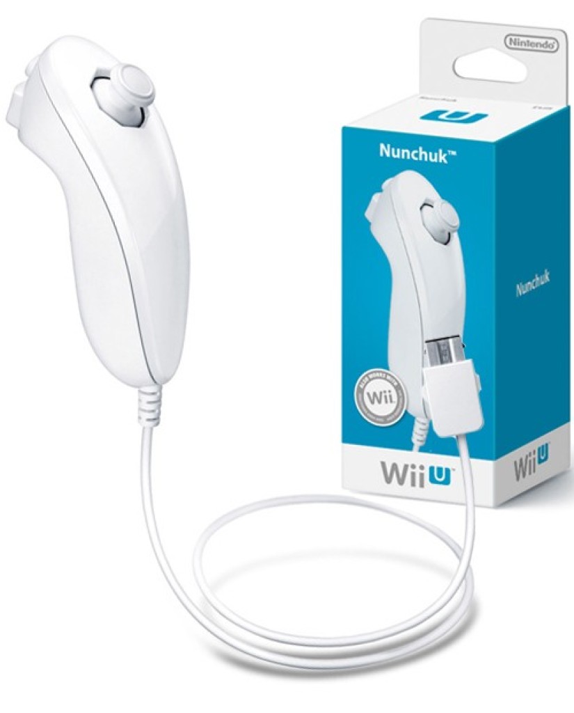 Nintendo Nunchuck Controller Για Wii Και Wii U - White