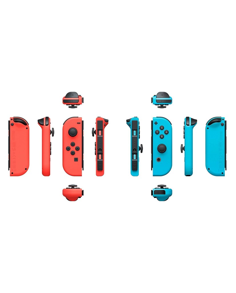 Nintendo Switch Joy-Con Pair - Neon Red / Neon Blue