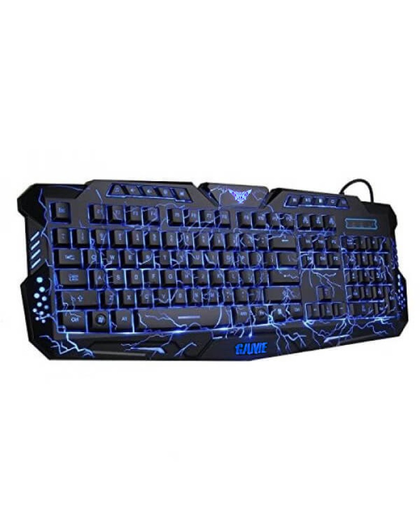 Ενσύρματο Πληκτρολόγιο με LED 3 χρωμάτων Backlight M-100 Gaming