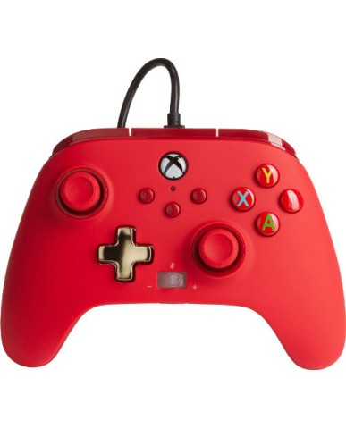 PowerA Enhanced Wired Controller για Xbox One/Xbox One S/Xbox One X - Κόκκινο