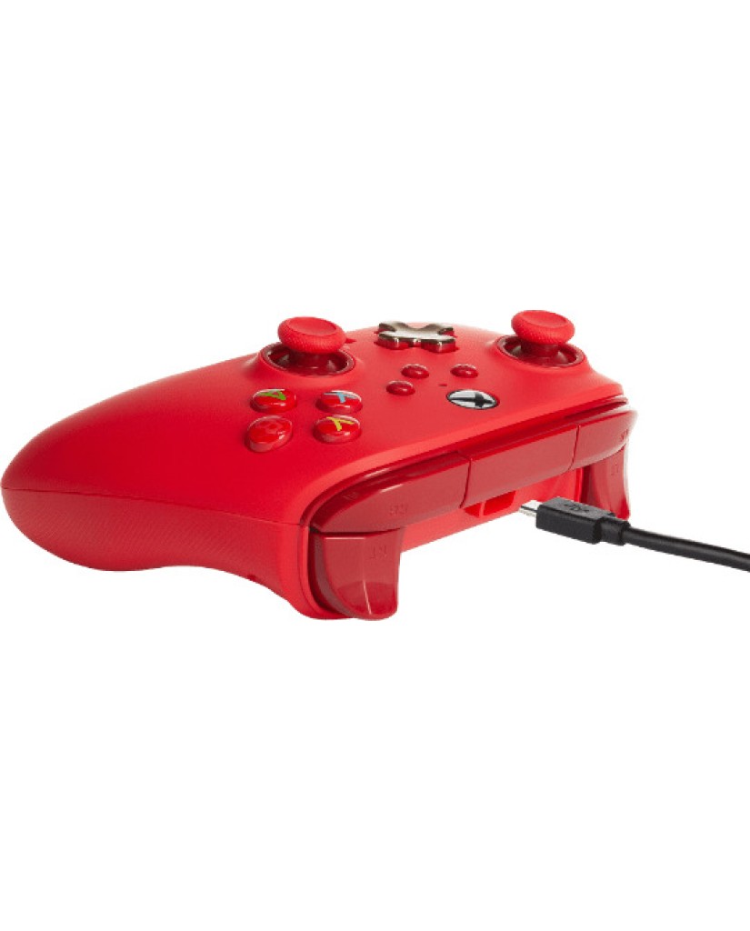 PowerA Enhanced Wired Controller για Xbox One/Xbox One S/Xbox One X - Κόκκινο