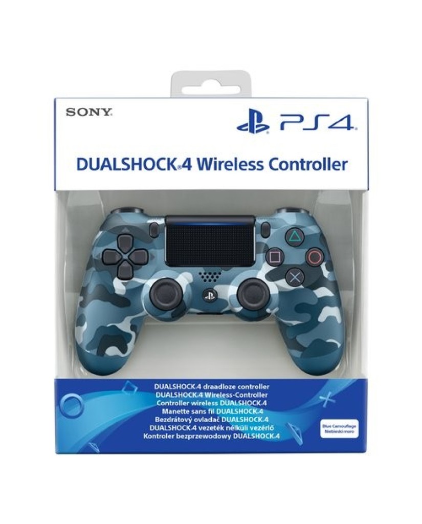 Sony DualShock 4 V2 - Χειριστήριο PS4 - Blue Camouflage