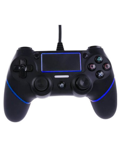 Ενσύρματο Χειριστήριο PS4/PC OEM Doubleshock 4 Με καλώδιο 1.5 μέτρο - Μαύρο