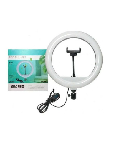 Ring Light QX300 30cm με Βάση για Κινητό και τρίποδο