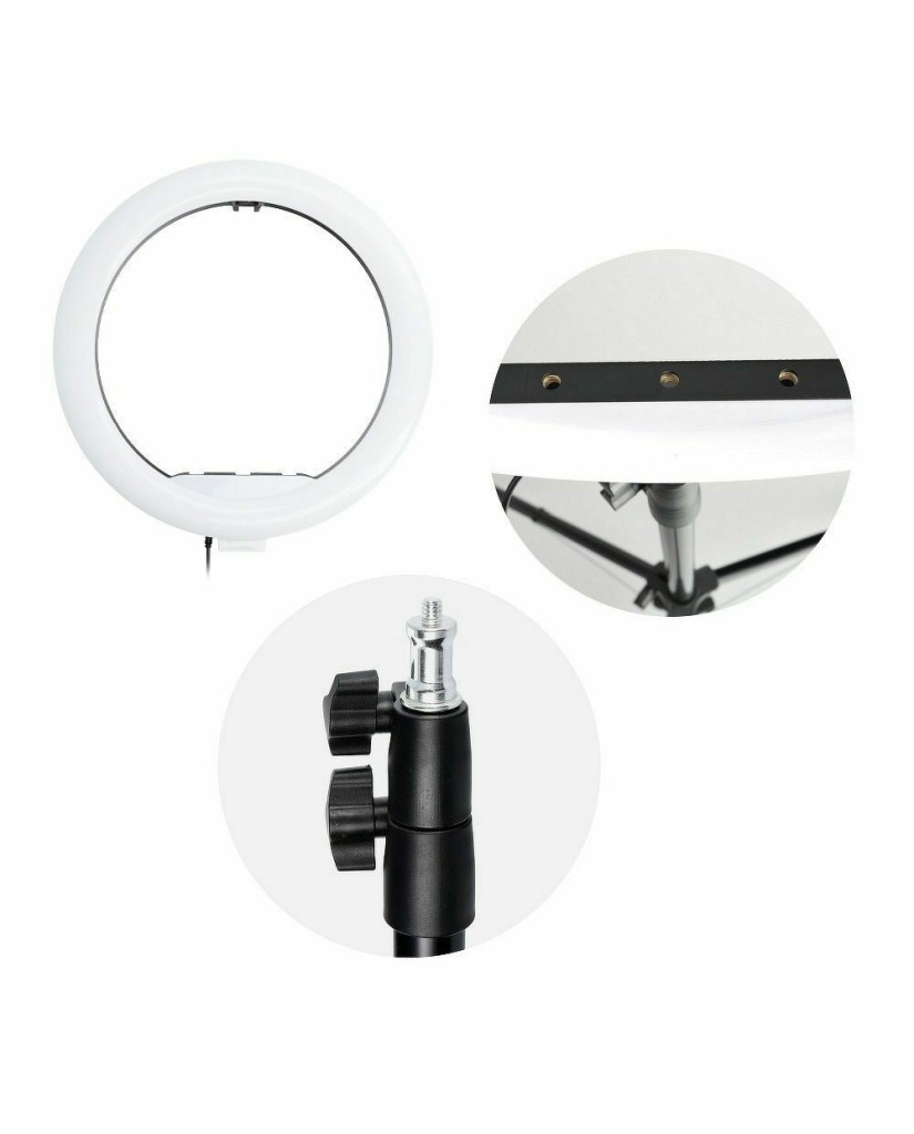 Ring Light QX300 30cm με Βάση για Κινητό και τρίποδο