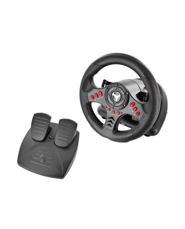 SUBSONIC RACING WHEEL UNIVERSAL - ΤΙΜΟΝΙΕΡΑ ΜΕ ΠΕΤΑΛΙΑ ΚΑΙ ΛΕΒΙΕΔΕΣ ΤΑΧΥΤΗΤΩΝ F1 - XBOX ONE, PS4, PS3, PC