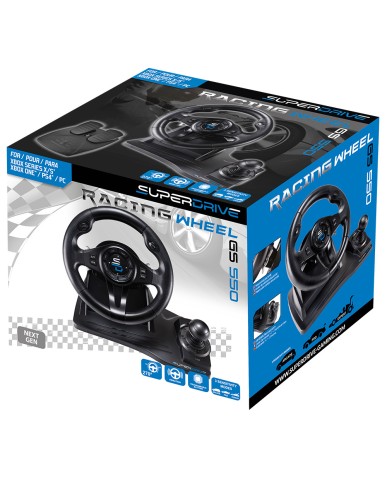 SUBSONIC SUPERDRIVE WHEEL - ΤΙΜΟΝΙΕΡΑ GS550 ΓΙΑ PS4, XBOX ONE, XBOX SERIES X/S, PC