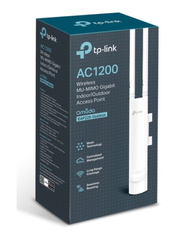 TP-Link Omada EAP225-Outdoor v3.0 AC1200 Wireless MU-MIMO Gigabit Indoor/Outdoor Access Point
