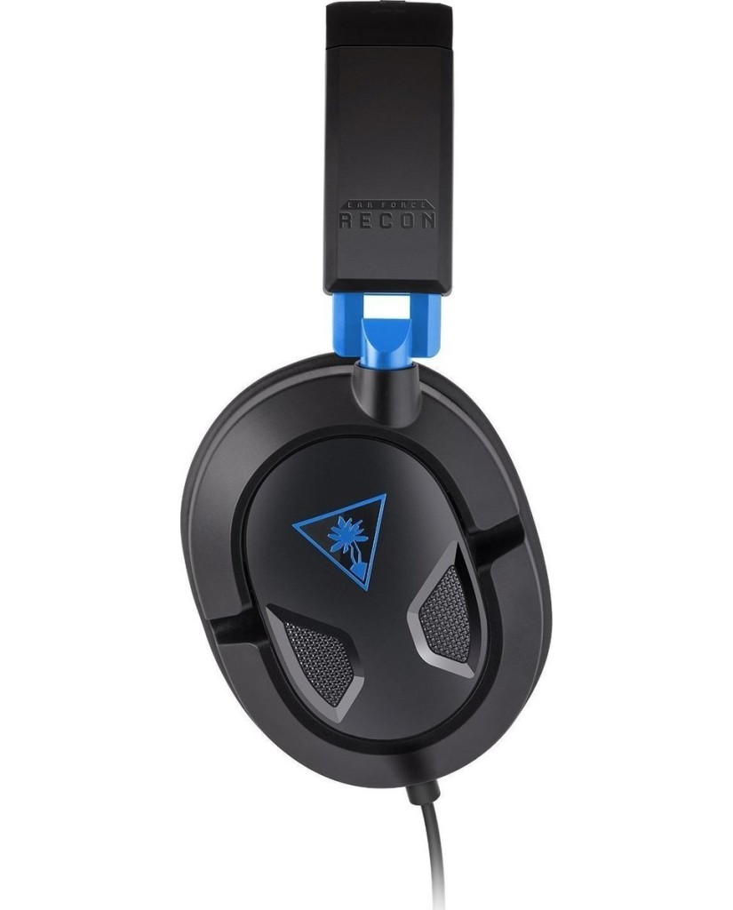 TURTLE BEACH EAR FORCE RECON 50P STEREO GAMING HEADSET ΓΙΑ PS4/PS5/XBOX ONE/PC/SWITCH/MOBILE - ΜΑΥΡΟ/ΜΠΛΕ