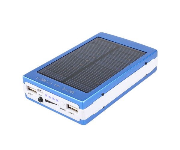 Solar Charger - Ηλιακός Φορτιστής Υψηλής Ισχύος 20000MAH - Μπλε