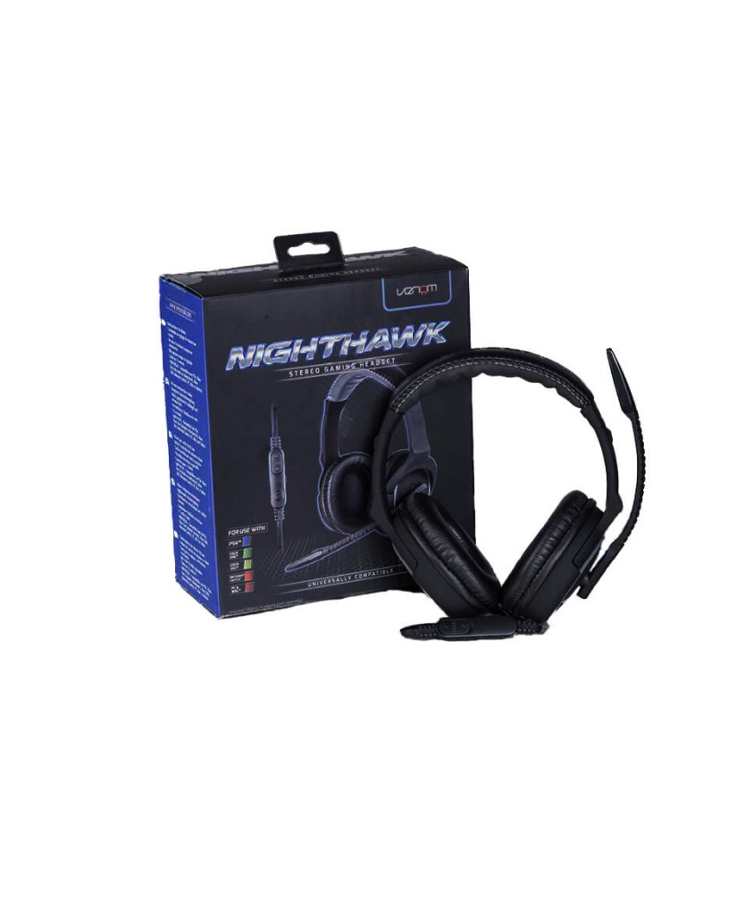 Ενσύρματα Στερεοφωνικά Gaming Ακουστικά Venom Nighthawk Headset για PS4 / Xbox One / Xbox 360 / PSP / PC / Mac / Tablet