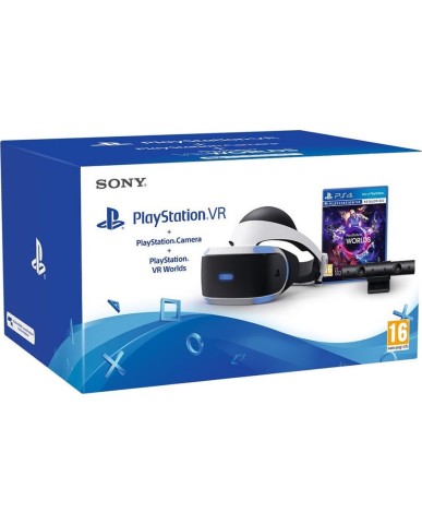 SONY PLAYSTATION VR HEADSET + CAMERA V2 + VR WORLDS ΓΙΑ PS4/PS5