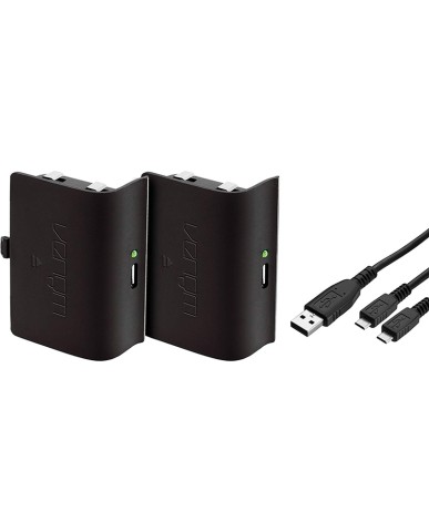 VENOM RECHARGEABLE BATTERY TWIN PACK - ΜΠΑΤΑΡΙΕΣ ΦΟΡΤΙΣΗΣ ΓΙΑ ΧΕΙΡΙΣΤΗΡΙΟ XBOX ONE - ΜΑΥΡΟ