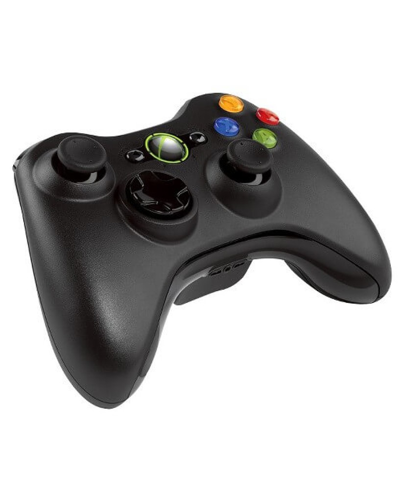 Microsoft Ασύρματο Χειριστήριο Xbox 360 - Μαύρο