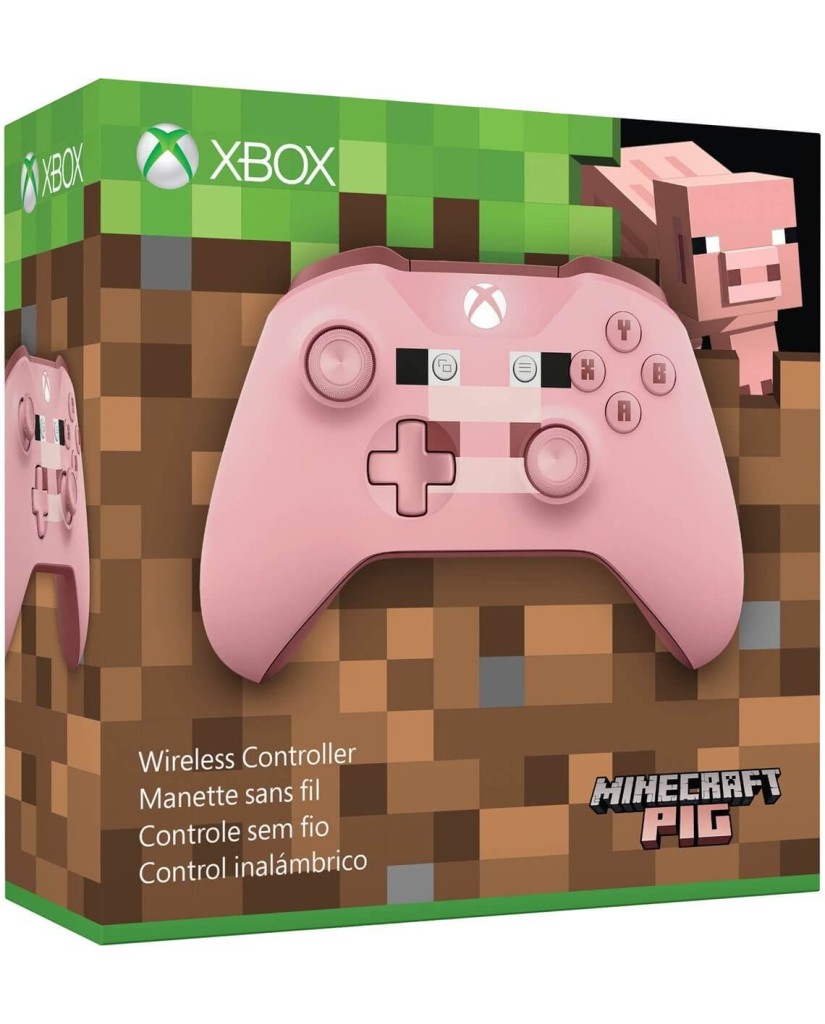 Microsoft Xbox One Wireless Controller - Minecraft Pig