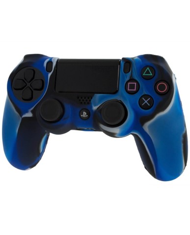 ZED LABZ SILICONE CASE - ΚΑΛΥΜΜΑ ΣΙΛΙΚΟΝΗΣ ΓΙΑ ΧΕΙΡΙΣΤΗΡΙΑ PS4 - ΜΑΥΡΟ & ΜΠΛΕ