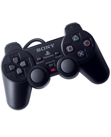 Sony Dualshock 2 - Ενσύρματο Χειριστήριο PS2 - Μαύρο